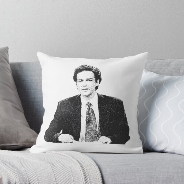 Item preview, Black and White Norm Macdonald Breaking News Illustration designed and sold by NSArtist123.
