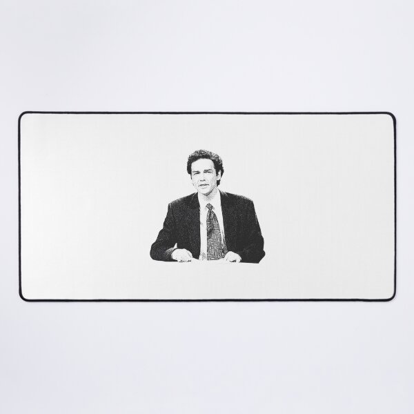 Item preview, Black and White Norm Macdonald Breaking News Illustration designed and sold by NSArtist123.