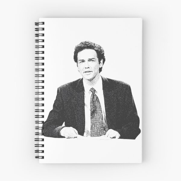 Item preview, Black and White Norm Macdonald Breaking News Illustration designed and sold by NSArtist123.