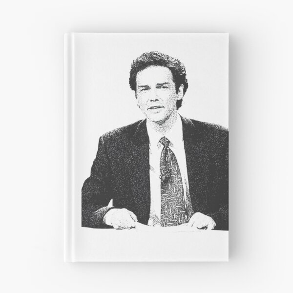 Item preview, Black and White Norm Macdonald Breaking News Illustration designed and sold by NSArtist123.