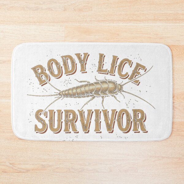 Item preview, Body Lice Survivor – Vintage Insect designed and sold by JaroCreates.