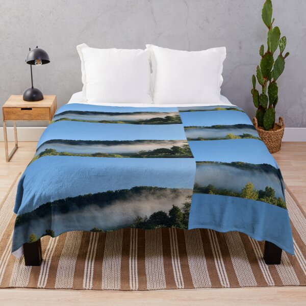 Item preview, Misty Fog Rolling Over Forest Hills designed and sold by ObjectAndNature.