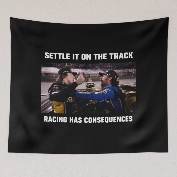 Item preview, Carson Hocevar vs Ryan Blaney, Hands Rated E For Everyone, Racing, NASCAR Fight designed and sold by PipoKarerama.