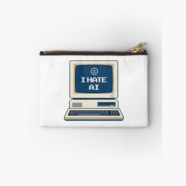 Item preview, I Hate AI Retro Computer designed and sold by teeperfect.