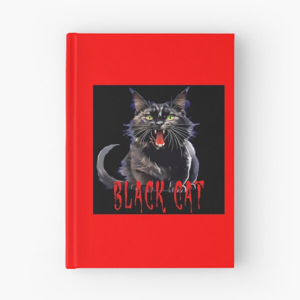 Item preview, BLACK CAT ON BLACK designed and sold by BIGPIX91011.
