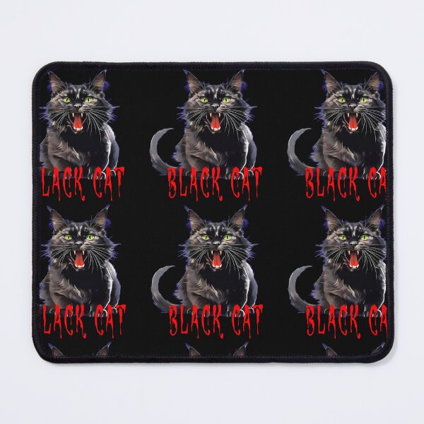 Item preview, BLACK CAT ON BLACK designed and sold by BIGPIX91011.