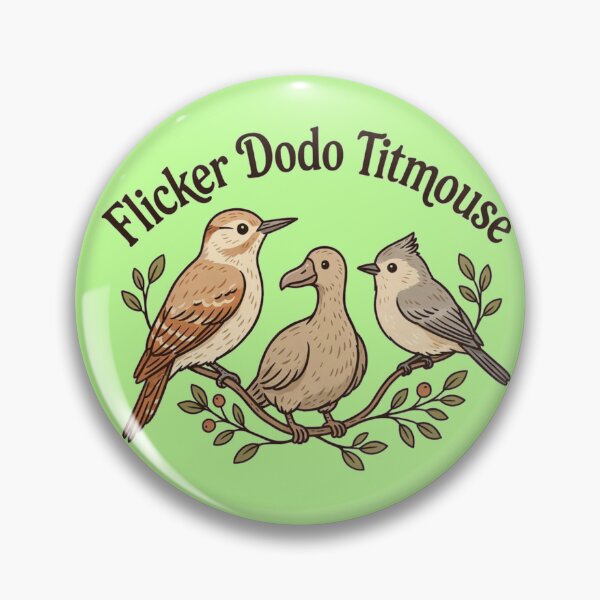 Artikelvorschau, Verspielter Vogelgarten – Dodo, Goldspecht & Meise entworfen und verkauft von JaroCreates.