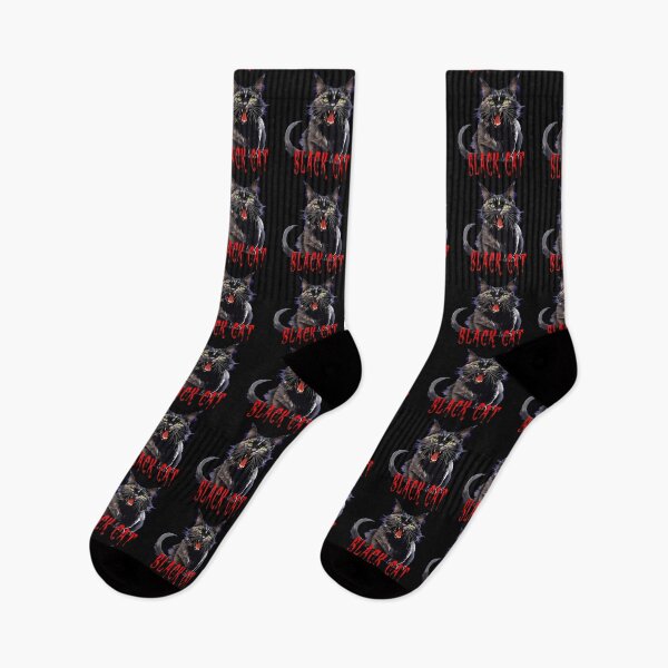 Item preview, BLACK CAT ON BLACK designed and sold by BIGPIX91011.