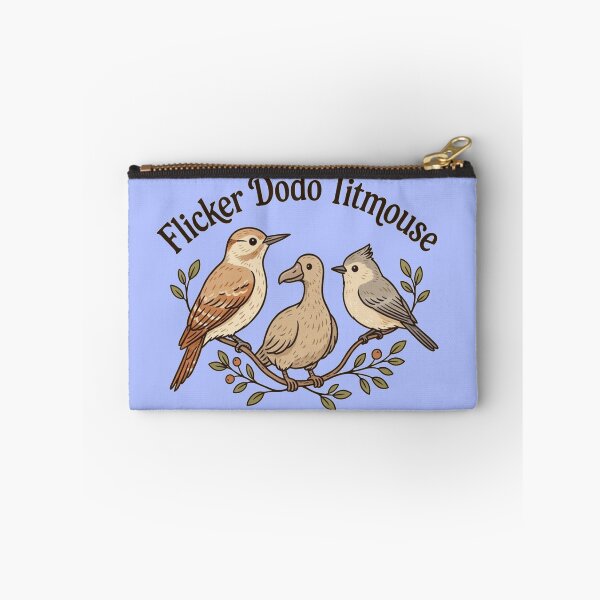 Item preview, Whimsical Bird Garden – Dodo, Flicker & Titmouse designed and sold by JaroCreates.