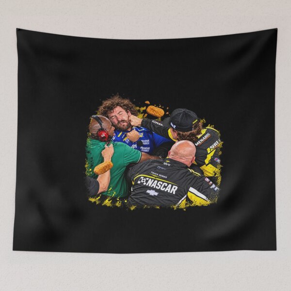 Item preview, Carson Hocevar vs Ryan Blaney, Hands Rated E For Everyone, Racing, NASCAR Fight designed and sold by PipoKarerama.
