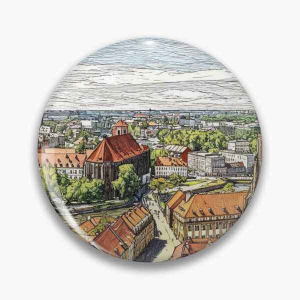 Item preview, Wrocław, Cathedral and Sand Island designed and sold by sid1802.