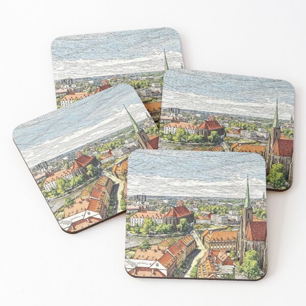 Item preview, Wrocław, Cathedral and Sand Island designed and sold by sid1802.