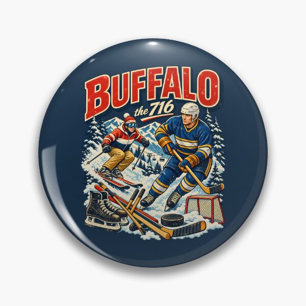 Item preview, Buffalo Winter Sports – The 716 Retro Design designed and sold by The716Studio.