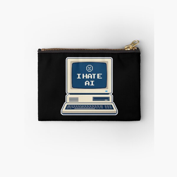Item preview, I Hate AI Retro Computer designed and sold by teeperfect.