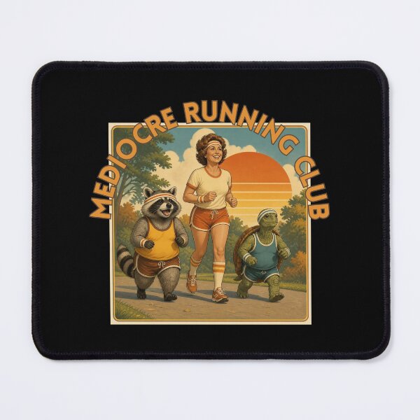 Item preview, Mediocre Running Club designed and sold by tellia-kallisto.