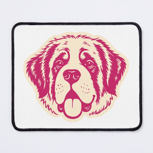Item preview, Cute Saint Bernard Portrait Illustration designed and sold by mafervicenttin.