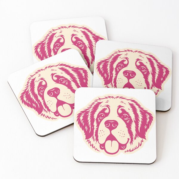 Item preview, Cute Saint Bernard Portrait Illustration designed and sold by mafervicenttin.