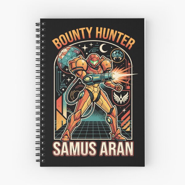 Item preview, Samus Aran Bounty Hunter Metroid Retro Comic Space Hero designed and sold by RatherCreative.