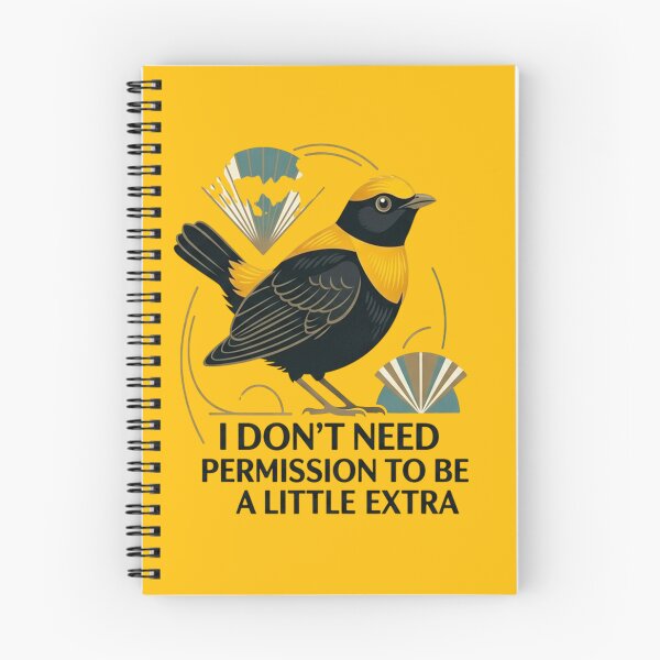 Item preview, Golden-collared Manakin I Don't Need Permission To Be A Little Extra designed and sold by Max Store.
