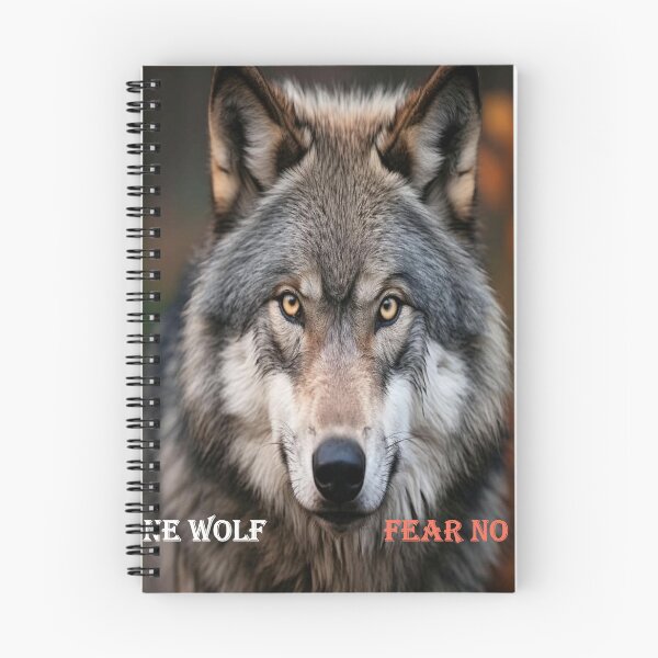Item preview, Lone Wolf Fear No One Mytholgical Viking Wolf Aesthetic designed and sold by Mythos-Apparel.