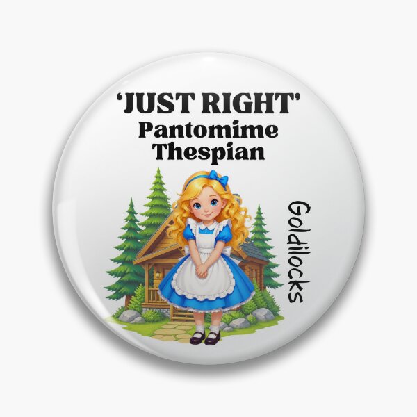 Item preview, Goldilocks 'Just Right' Pantomime Thespian. designed and sold by MPC-Mince-Pies.