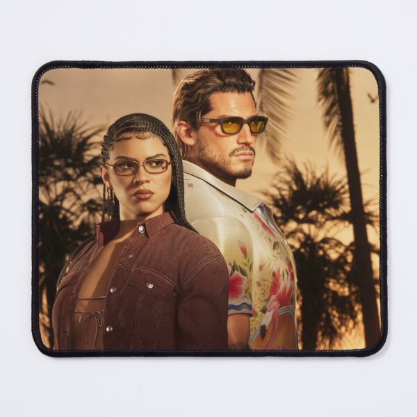 Item preview, Grand Therft Auto VI GTA 6 Vice City Lucia Caminos and Jason Duval designed and sold by sunriseagony.