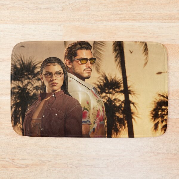 Item preview, Grand Therft Auto VI GTA 6 Vice City Lucia Caminos and Jason Duval designed and sold by sunriseagony.