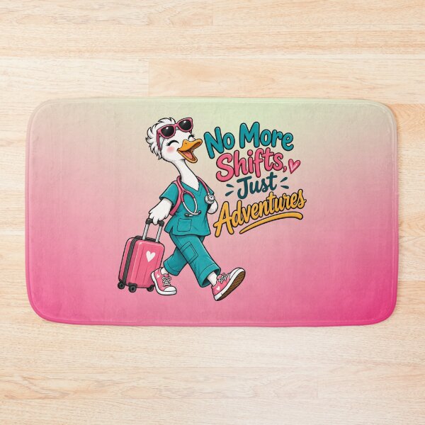Item preview, No More Shifts Just Adventures | Retired Nurse Crewneck  designed and sold by Xpression876.
