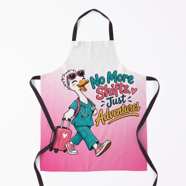 Item preview, No More Shifts Just Adventures | Retired Nurse Crewneck designed and sold by Xpression876.