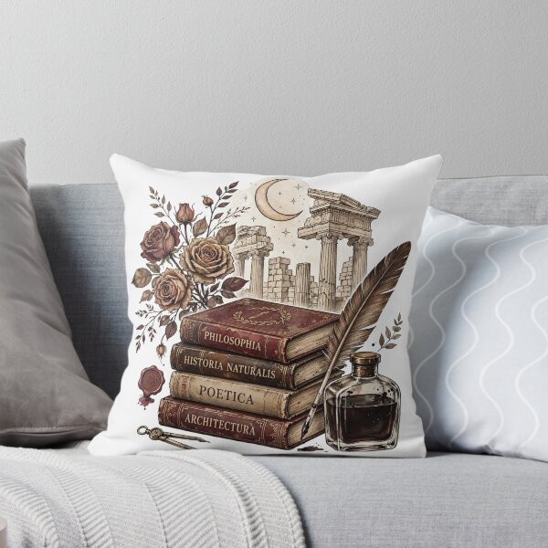 Item preview, Dark Academia Books Stack - Vintage Philosophy Aesthetic Library designed and sold by StyxIND.