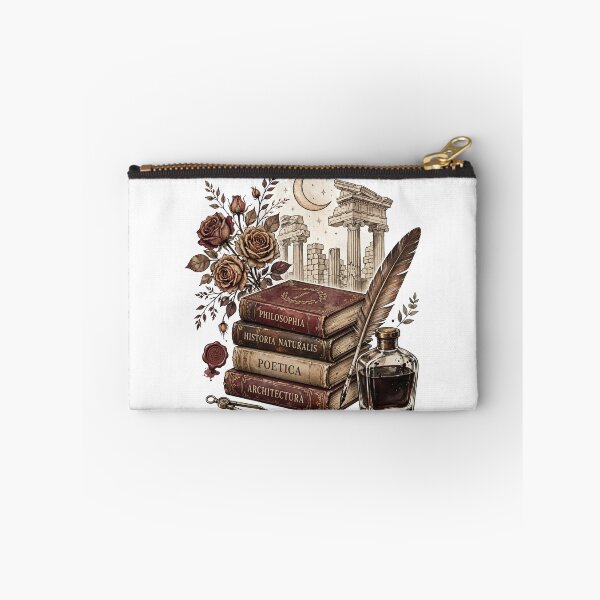Item preview, Dark Academia Books Stack - Vintage Philosophy Aesthetic Library designed and sold by StyxIND.