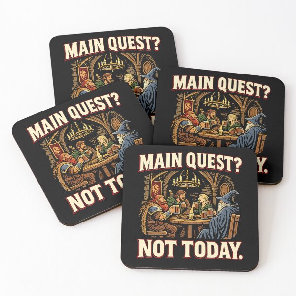 Item preview, Main quest? Not today.  designed and sold by abby-thorns.