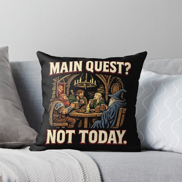 Item preview, Main quest? Not today.  designed and sold by abby-thorns.