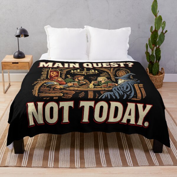 Item preview, Main quest? Not today.  designed and sold by abby-thorns.