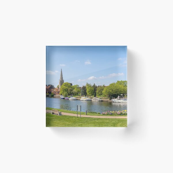 Item preview, River Thames at Abingdon Bridge designed and sold by ArtworkNorth.