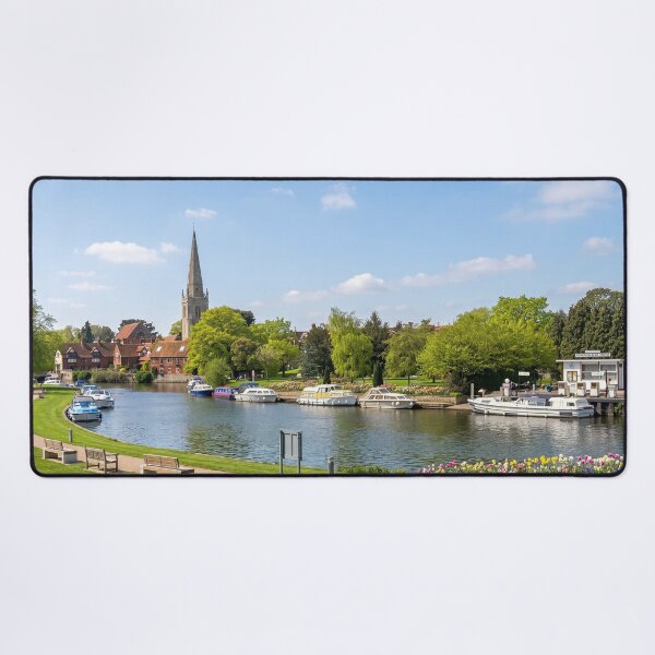 Item preview, River Thames at Abingdon Bridge designed and sold by ArtworkNorth.