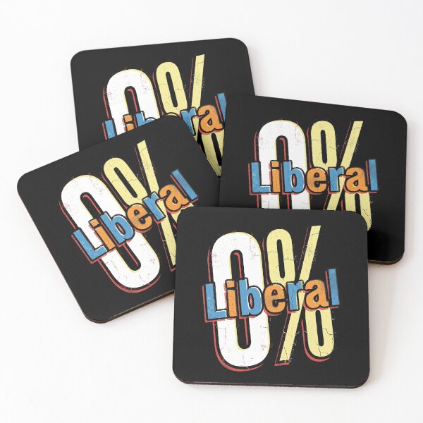 Item preview, Conservative political graphic 0% Liberal designed and sold by world+167.