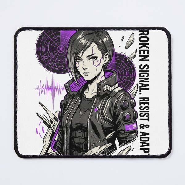 Item preview, Broken Signal Resist and Adapt Futuristic Warrior Design designed and sold by @SHINTOSARTSTORE.