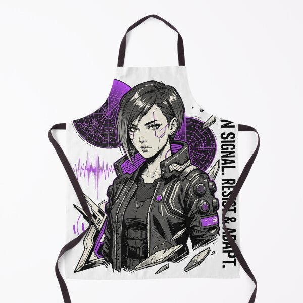 Item preview, Broken Signal Resist and Adapt Futuristic Warrior Design designed and sold by @SHINTOSARTSTORE.