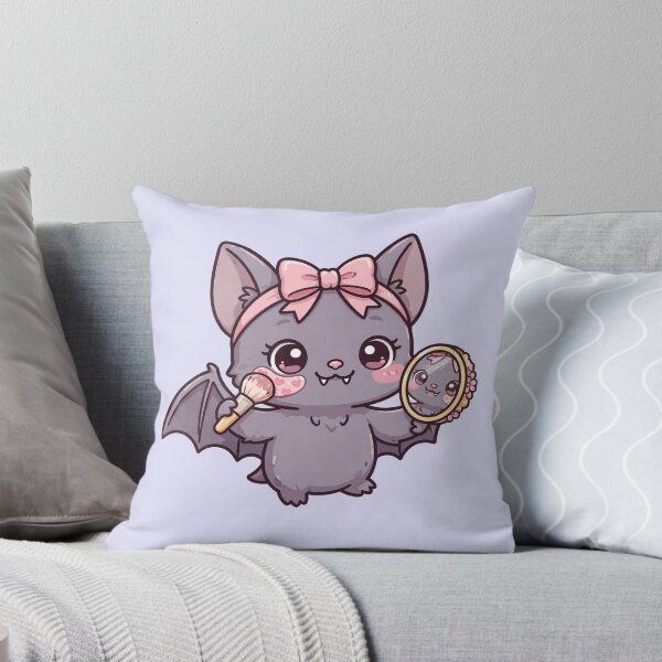 Item preview, Cute bat with makeup  designed and sold by priyankajustine.