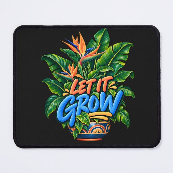 Item preview, Let It Grow Tropical Plant Lover Bird of Paradise Design designed and sold by AdicretorDesign.