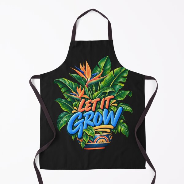 Item preview, Let It Grow Tropical Plant Lover Bird of Paradise Design designed and sold by AdicretorDesign.