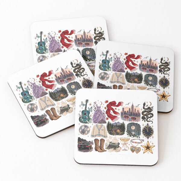 Item preview, Taylor Swiftie Bundle Eras Sticker Pack – Taylor Inspired Icons, Cardigan, Mirrorball, Snake, Getaway Car & Showgirl designed and sold by taylorvinyls.