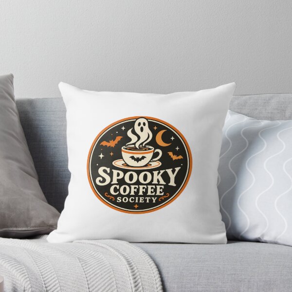 Item preview, Spooky Coffee Society Halloween Coffee Lover Fall Aesthetic designed and sold by talessia.