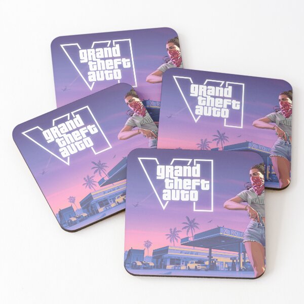 Item preview, Grand Therft Auto VI GTA 6 Vice City Lucia Caminos and Jason Duval designed and sold by sunriseagony.