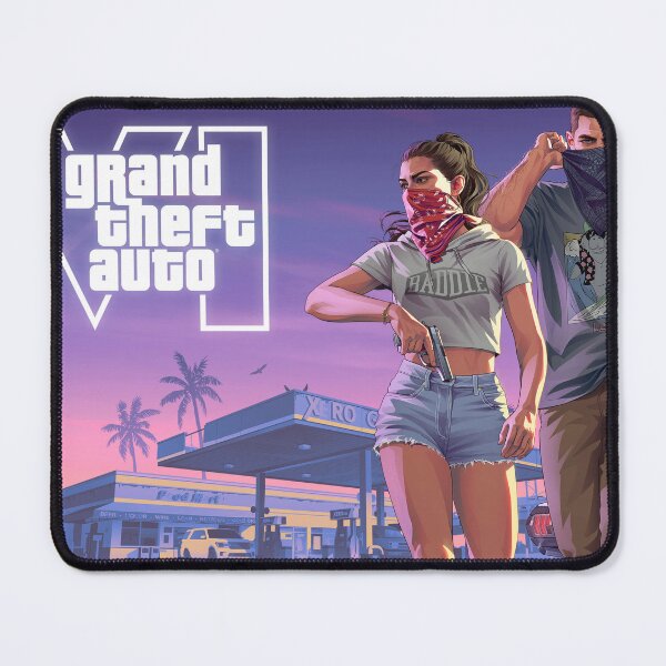 Item preview, Grand Therft Auto VI GTA 6 Vice City Lucia Caminos and Jason Duval designed and sold by sunriseagony.