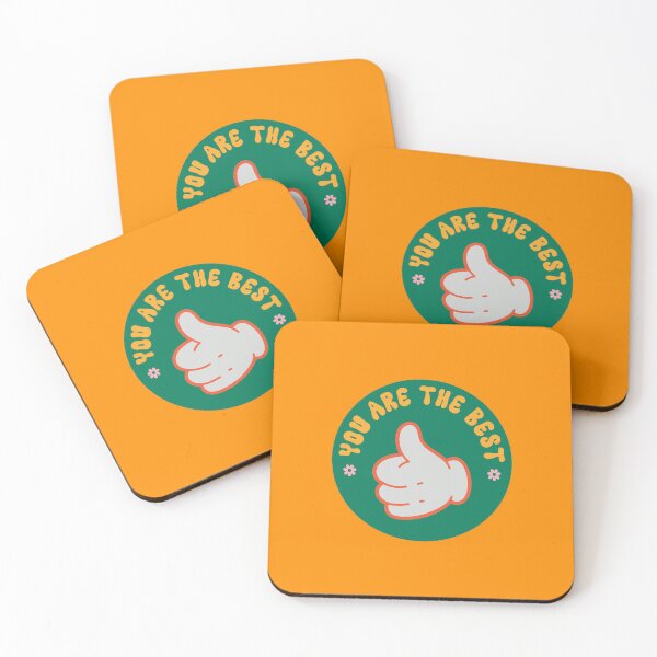 Item preview,  You Are The Best Retro Thumbs Up - Positive Vintage Badge  designed and sold by PixellaneArt.