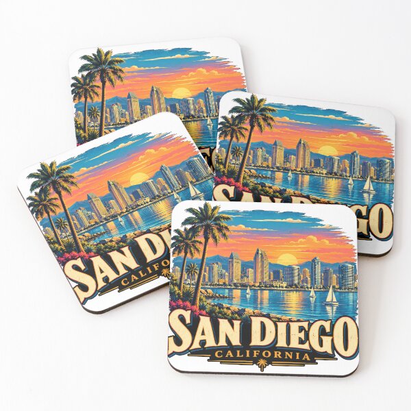 Item preview, Vintage San Diego California Travel Souvenir Landmark Gift designed and sold by MichaeIRellov.