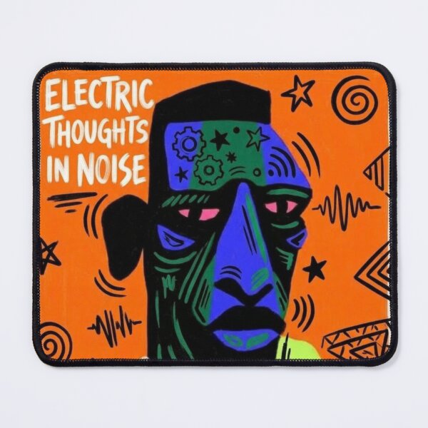 Item preview, Microph-Own Your Electric Thought Gears (Before They Start Groaning Loudly). designed and sold by Print Fiction.