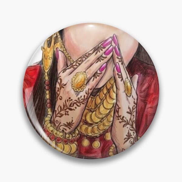 Item preview, sudan ,Traditional suda Bride Illustration with Henna Art designed and sold by coldeyes.